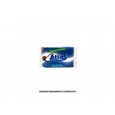 SABAO EM BARRA - ATLAS - 200G - COCO - CX50